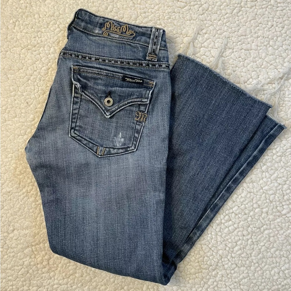 Miss Me Women's Dark Blue Boot Cut Jeans